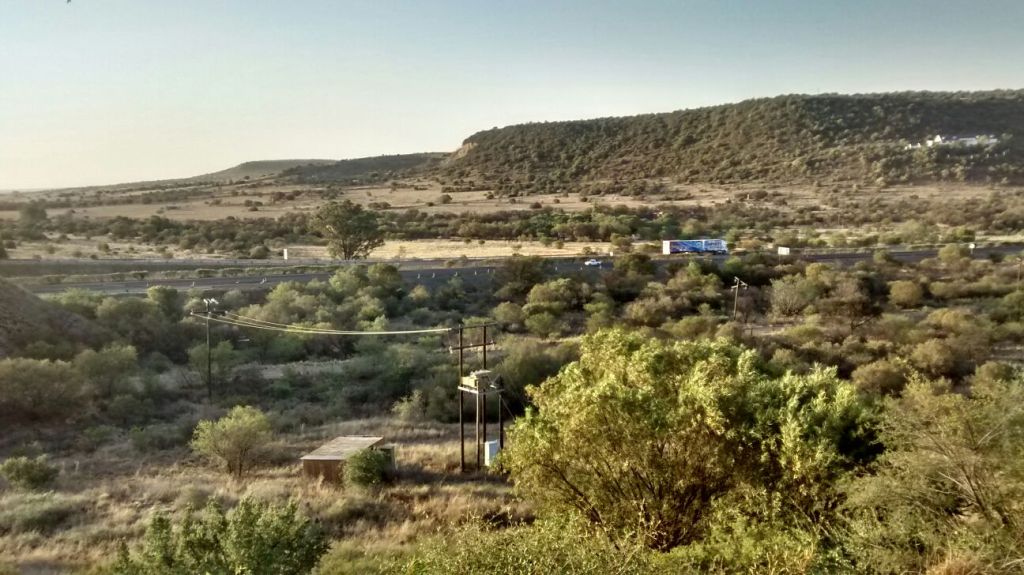 Roadtripping - View from a filling station (South Africa, 2015)