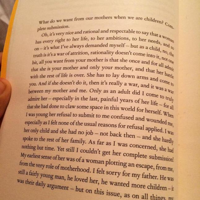 Mothers and Daughters (Swing Time, p.18, 2016)